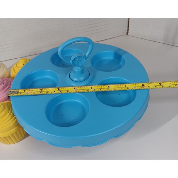 Green Toys Kids Toy Cup Cakes Muffin Tray Pretend Play Baking Food Plastic - Picture 10 of 10